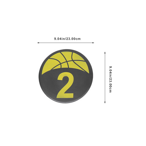 Basketball Trainingsmarker Mit Digital Logo Platte Für Kinder 1