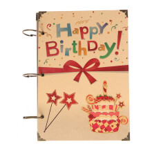 Album Boek Scrapbook Fotoboek Verjaardagstaart