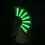 1Groene LED Licht Waaier Stoffan Feest En 4