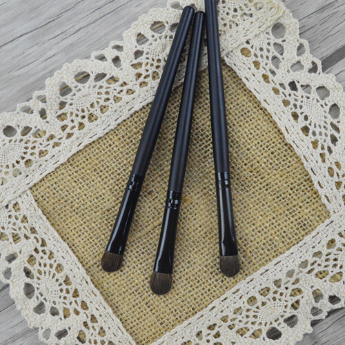 Eye Makeup Brush Eyeshadow Schwarz Holz 2
