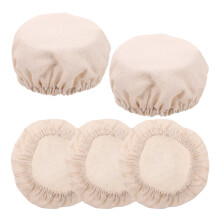 Runde Beige Baumwolltuch Dichtung Sauerteig Abdeckung 5