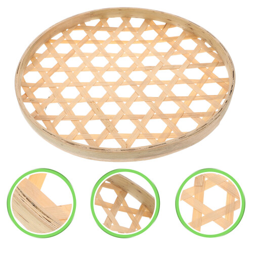 1Panierbambou Multiusage Pour Maison, , Marron Clair 2