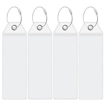 12 Draagbare Bagagelabels Bagage-Identificatielabels Kofferlabels