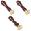 3 Sets Herbruikbare Wax Seal Stempel Met Handvat 5