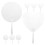 8 Transparente Handfächer Pvc Für Kinder 1