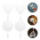 8 Transparente Handfächer Pvc Für Kinder 6