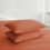 (Rust, Double) Plain Duvet Cover 3pc Reversible Microfiber Quilt Cover - Single, Double & King Bed Sizes 4