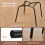 (BEIGE, 2pcs) Chunky Weave Fabric Upholstered Dining Chair 5