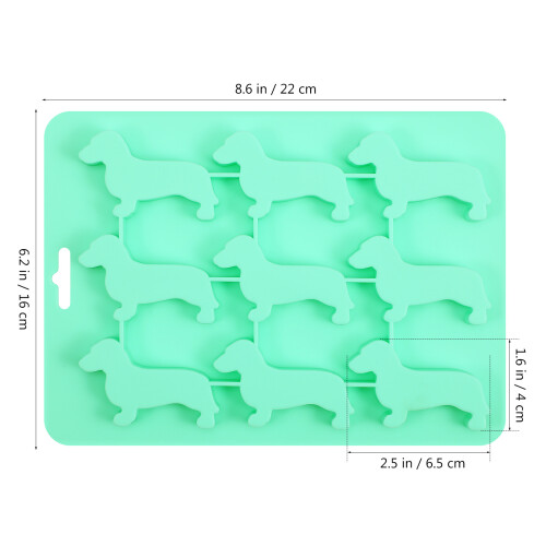 Creative Ice Mold Cartoon Baking Corgi Würfelform Kleine 1
