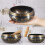 Sound Bowl Kissen Set Singing Bowl 8