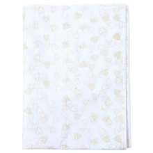 White Mit Gold Geschenkpapier 28