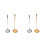 4Stk Griff Rührlöffel Für Bar 4
