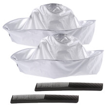 2 . Friseurbekleidung Haarschneide Umhang Styling Werkzeug Umhang
