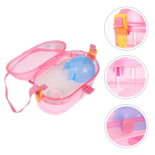 Chinchilla Hamster Transportbox Mit Futterer Set 2