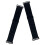 2Pcs Adjustable Elastic Wig Bands Black Breathable 5