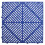 Interlocking Blaue Kunststoff Garage Bodenfliesen Gittermatte 1