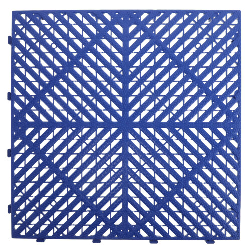 Interlocking Blaue Kunststoff Garage Bodenfliesen Gittermatte