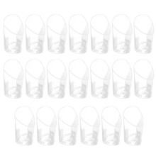 20Stk Jelly Cups Dessertbecher Mit Abgeschrägtem Set