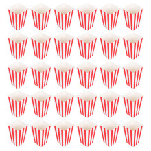 50 Stuks Filmthema Feestdecoratie Bulk Papieren Popcornbakjes