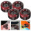 4Stk Pu Rollschuhrollen Für Outdoor Skateboard Set 3