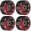 4Stk Pu Rollschuhrollen Für Outdoor Skateboard Set 7