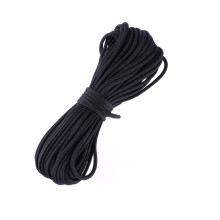Sleutelhangers Noodvoorbereiding Overlevingskoord Nylon Zwart 1