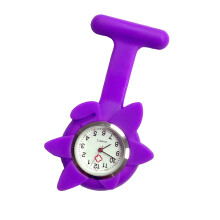 Clip-On Horloges Verpleegkundigen Hangend Paars 1