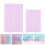 2 Polymer Ton Stempel 19,5x13 Cm Rosa 2