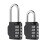 1Pièces Cadenas À Code Durable Noir Pour À En Zinc 1