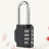 1Pièces Cadenas À Code Durable Noir Pour À En Zinc 11