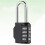 1Pièces Cadenas À Code Durable Noir Pour À En Zinc 6