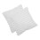 Sofakissenbezüge Polyester Weiß 2 Stk 3
