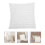 Sofakissenbezüge Polyester Weiß 2 Stk 8