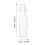 2Stk Glasverschlussflasche Mit Deckel Schalenform 2