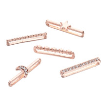 5St Watchband Charms Roségold Legierung Für Dekorative Zwecke