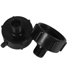 2St Wasserbehälter Adapter Kunststoff Fassverbinder