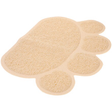 Paw Shape Mat Litter Mat Cat Litter Mat Absorbiert Schmutz PVC 1Stück