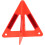 Triangle Auto Stativ Warnschild 26,00x26,00x23,00 Cm 9