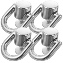 4 Metall D-Ringe Für Taschengurte Zubehör