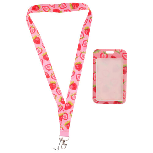 Id Sleeve Lanyard Multi Polyester Für Büroangestellte 1 Set