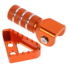 Schalthebel Bremsepedal Set Gürtelschnalle
