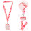 Id Sleeve Lanyard Multi Polyester Für Büroangestellte 1 Set 4
