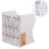 Desktop Buchablage Rack, Teleskopischer Buchhalter Und 9