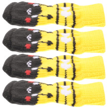 4Stk Pet Socks Katzen Kratzschuhe Aus Baumwolle Austauschbar