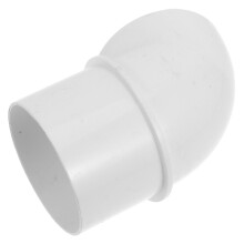 Witte PVC Winddichte Afvoerkap Voor Keuken- En Buitenventilatie