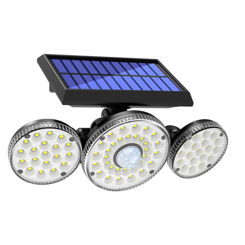 Solarleuchte Mit 70 LED Und PIR-Sensor Für Außenbereich