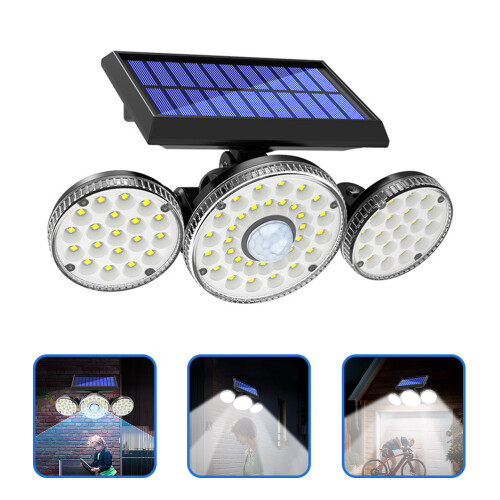 Solarleuchte Mit 70 LED Und PIR-Sensor Für Außenbereich 2