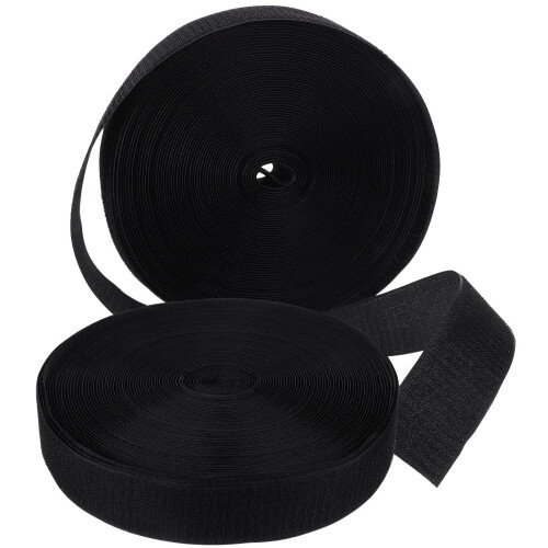 Hook And Loop Tape Schwarzes Mischgewebe 2