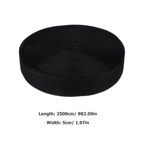 Hook And Loop Tape Schwarzes Mischgewebe 2 2