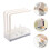 Storage Rack Wit Grijs 1 Set 9,6 X 9,3 X 4,3 Inch 4